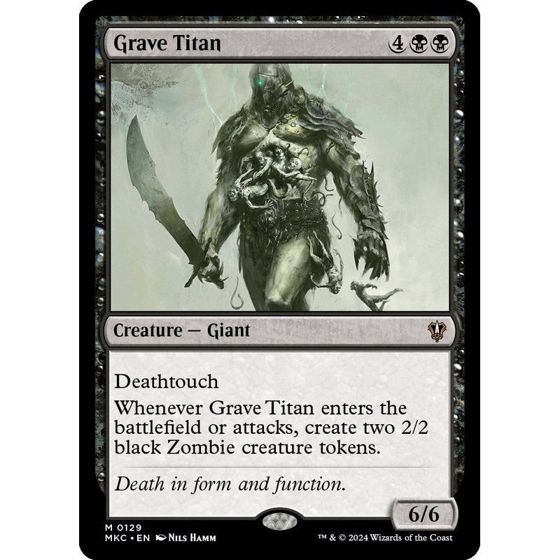 Grave Titan [Murders at Karlov Manor Commander]