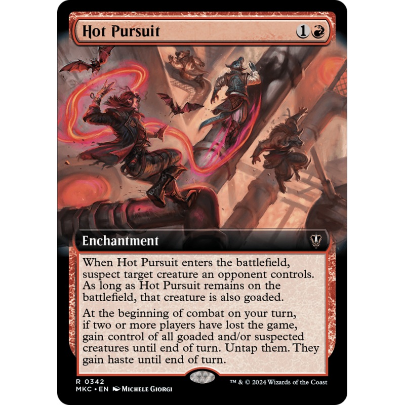 Hot Pursuit (Extended Art) [Murders at Karlov Manor Commander]
