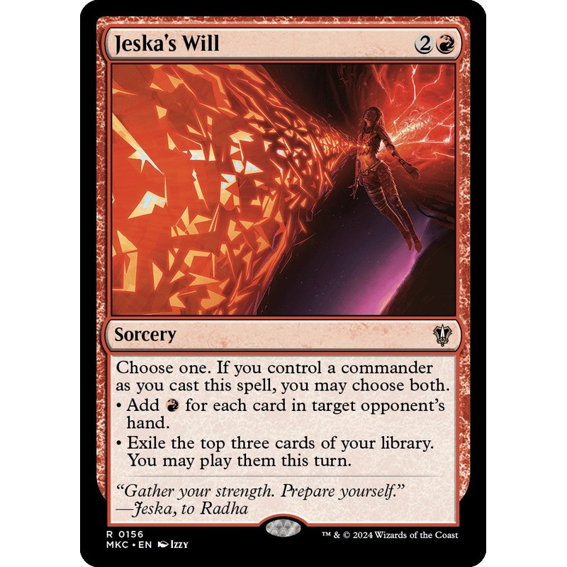 Jeska's Will [Murders at Karlov Manor Commander]