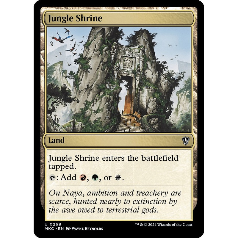 Jungle Shrine [Murders at Karlov Manor Commander]