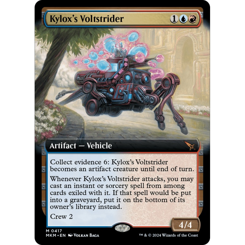 Kylox's Voltstrider (Extended Art) [Murders at Karlov Manor]