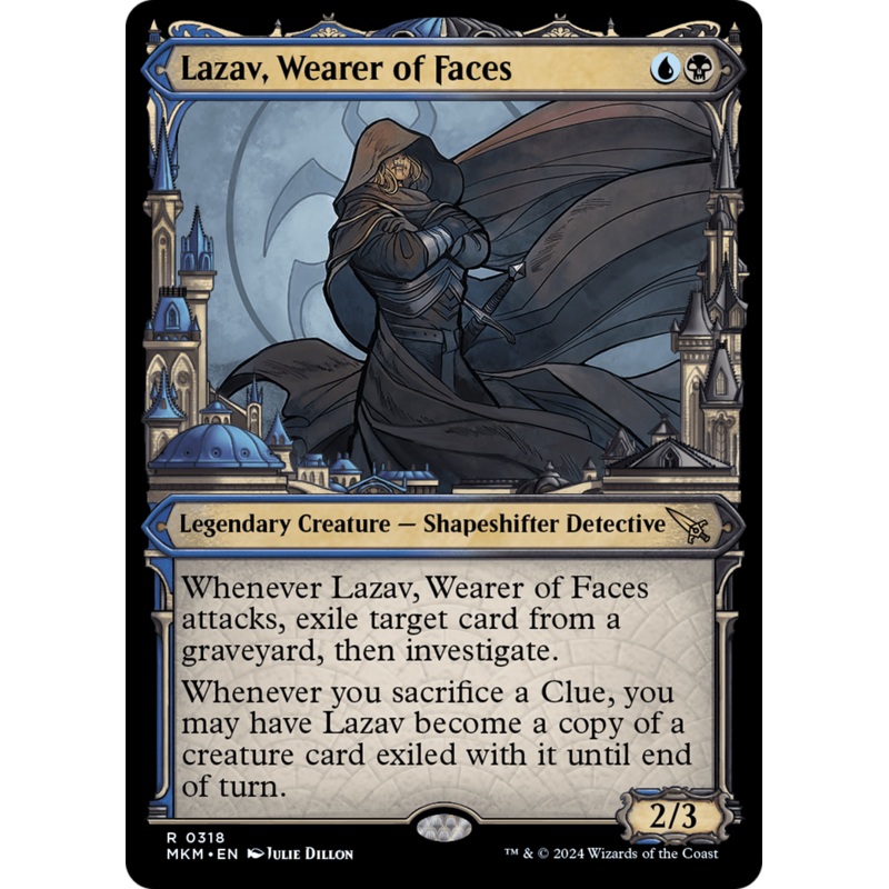 Lazav, Wearer of Faces (Showcase) (0318) [Murders at Karlov Manor]