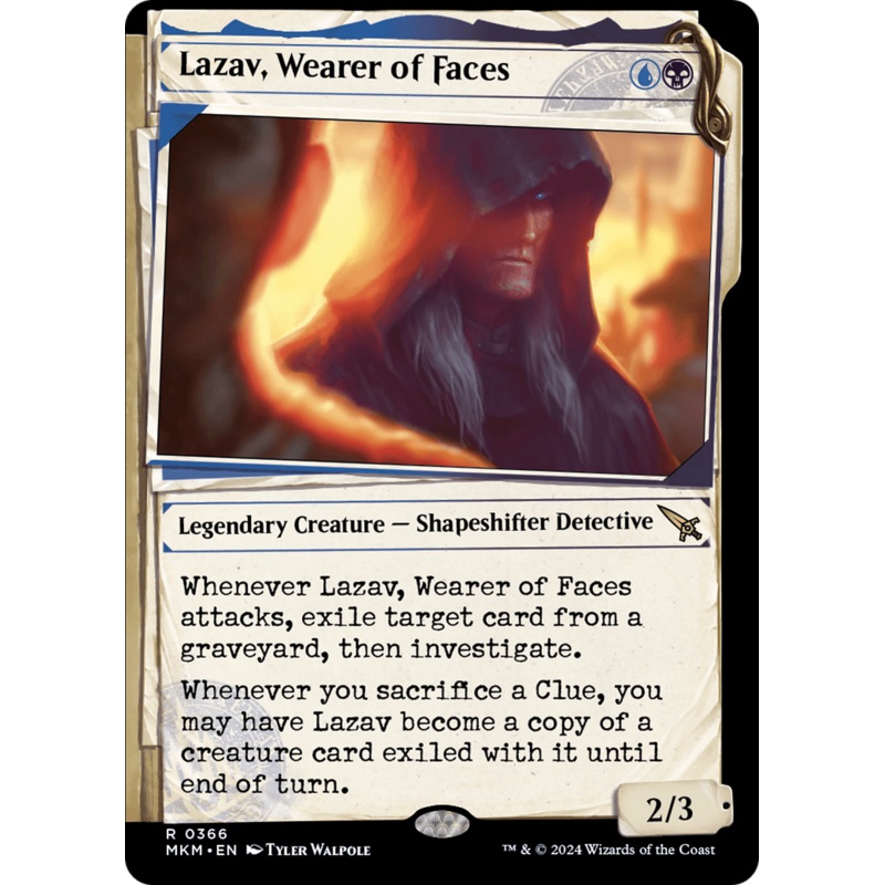 Lazav, Wearer of Faces (Showcase) (0366) [Murders at Karlov Manor]
