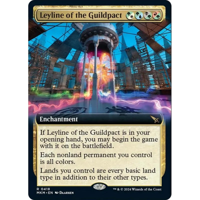 Leyline of the Guildpact (Extended Art) [Murders at Karlov Manor]