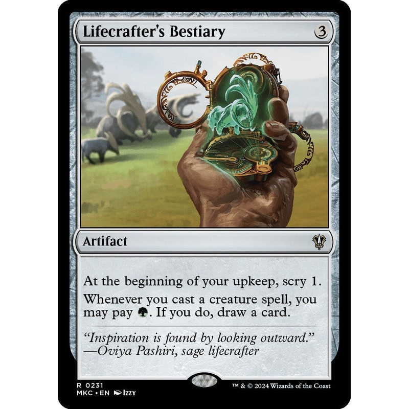 Lifecrafter's Bestiary [Murders at Karlov Manor Commander]