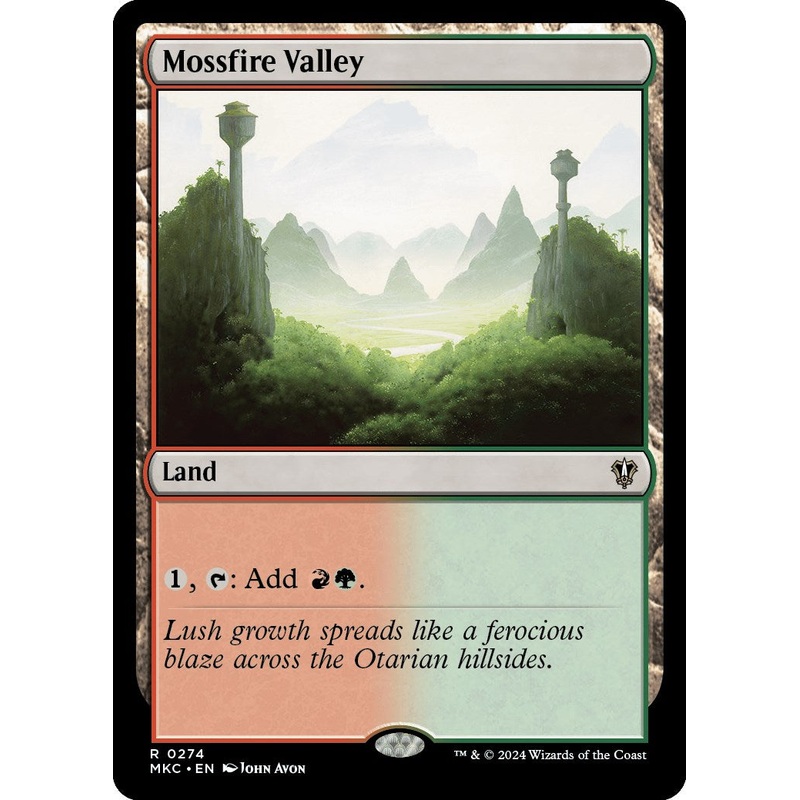 Mossfire Valley [Murders at Karlov Manor Commander]