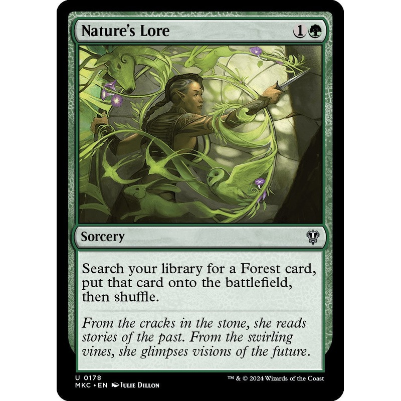 Nature's Lore [Murders at Karlov Manor Commander]