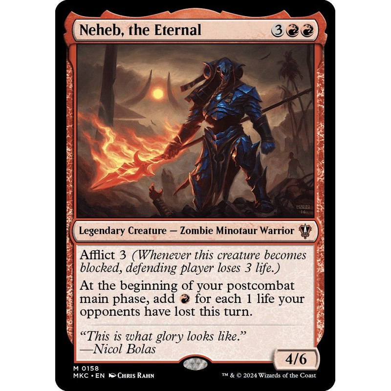 Neheb, the Eternal [Murders at Karlov Manor Commander]