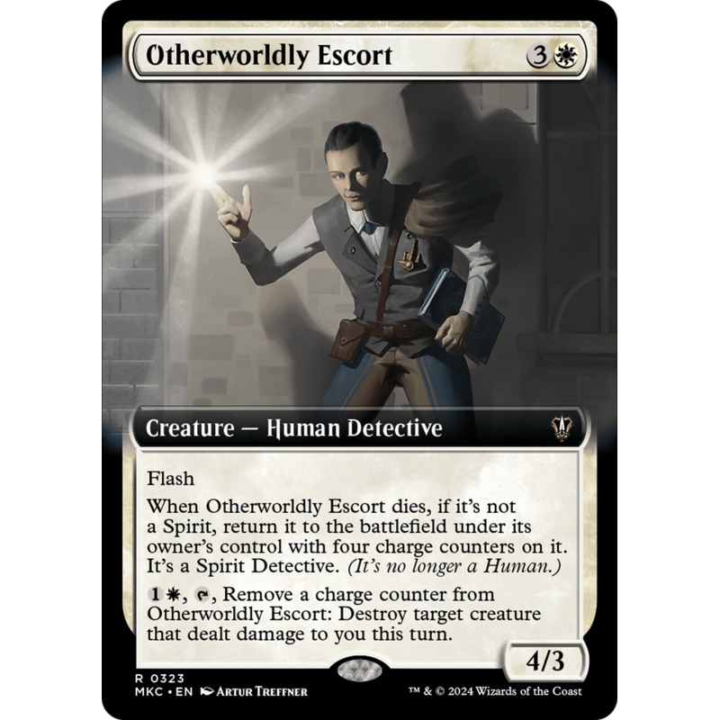 Otherworldly Escort (Extended Art) [Murders at Karlov Manor Commander]