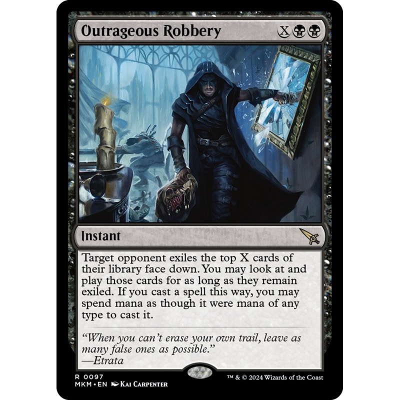 Outrageous Robbery [Murders at Karlov Manor]