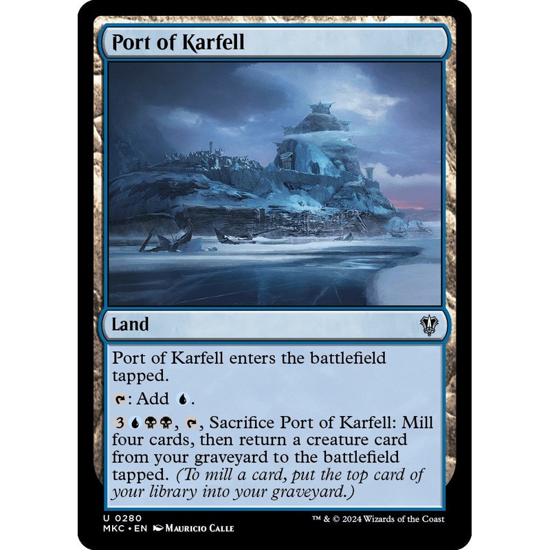 Port of Karfell [Murders at Karlov Manor Commander]