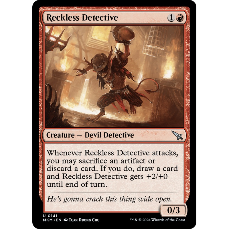 Reckless Detective [Murders at Karlov Manor]