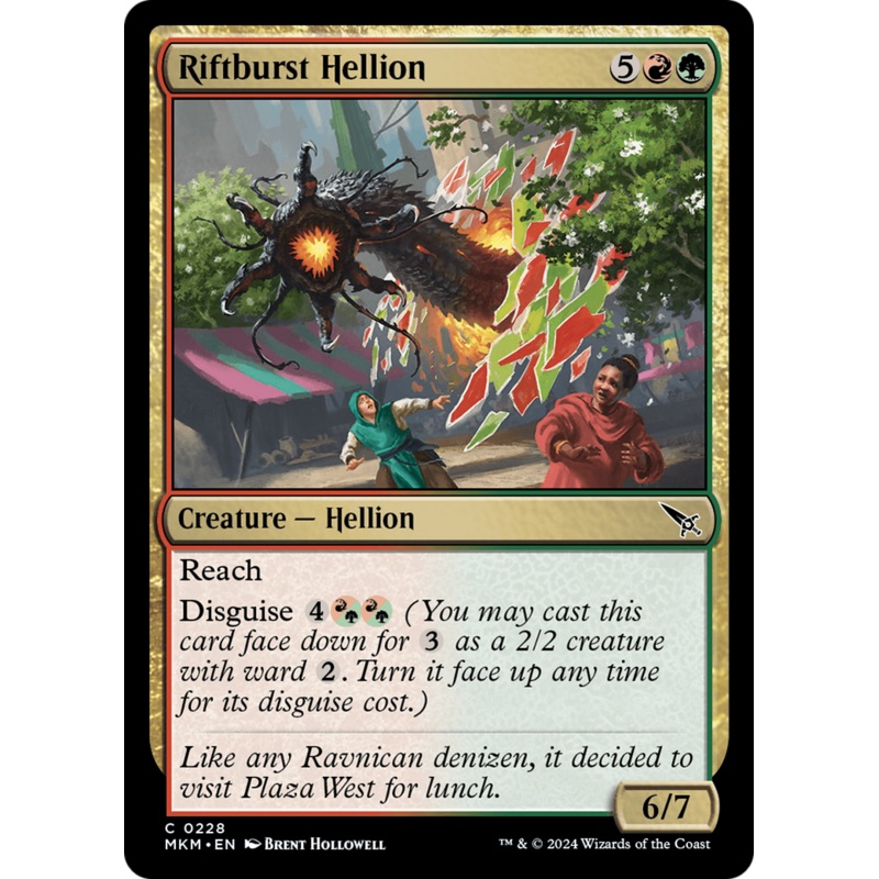 Riftburst Hellion [Murders at Karlov Manor]