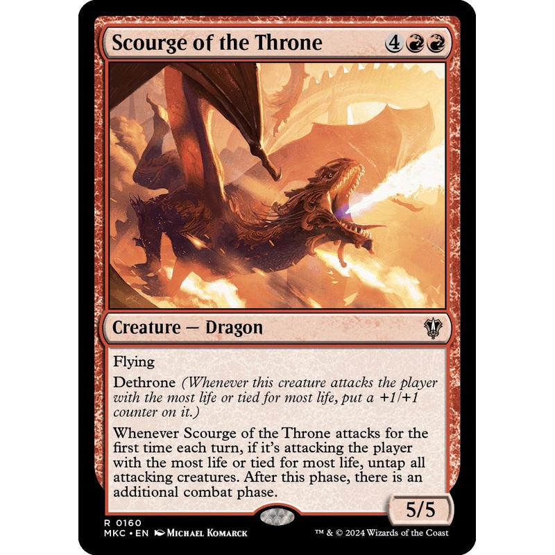 Scourge of the Throne [Murders at Karlov Manor Commander]
