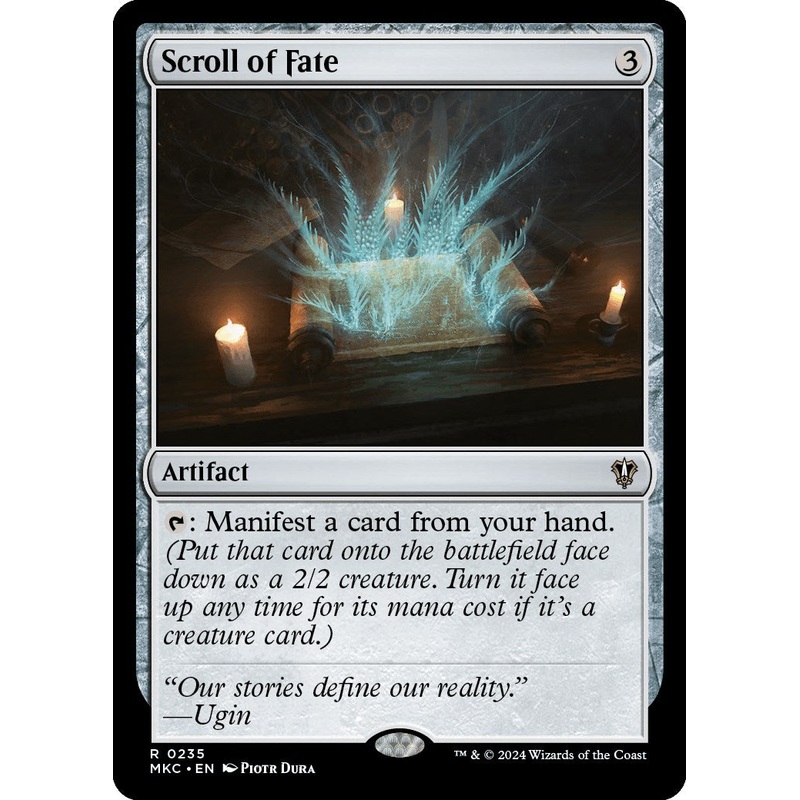Scroll of Fate [Murders at Karlov Manor Commander]