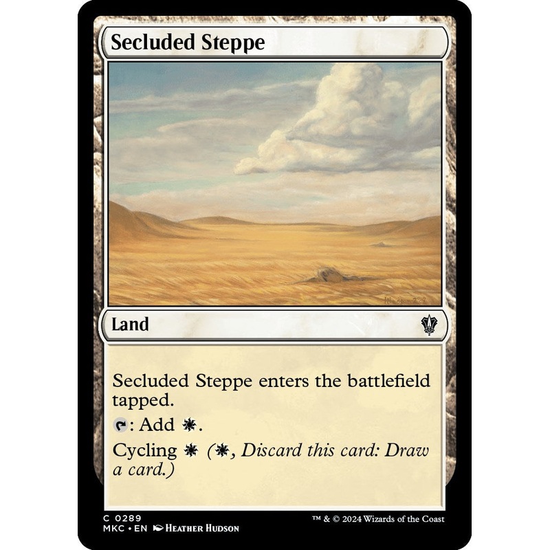 Secluded Steppe [Murders at Karlov Manor Commander]