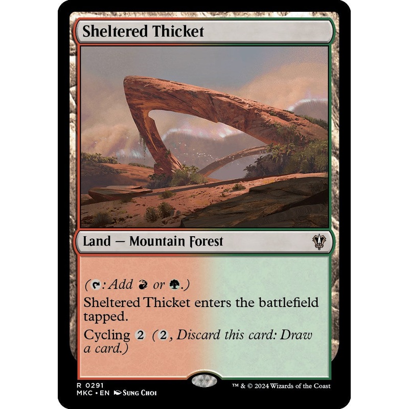 Sheltered Thicket [Murders at Karlov Manor Commander]