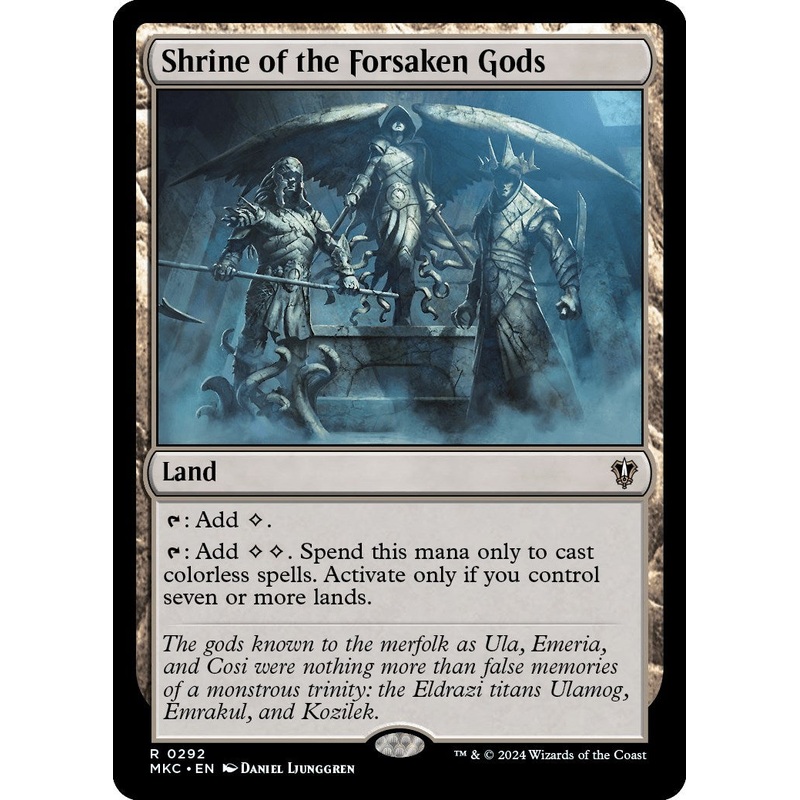 Shrine of the Forsaken Gods [Murders at Karlov Manor Commander]