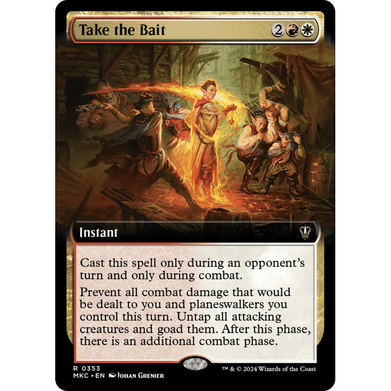 Take the Bait (Extended Art) [Murders at Karlov Manor Commander]