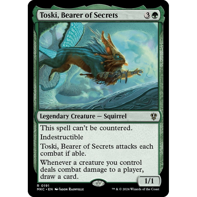 Toski, Bearer of Secrets [Murders at Karlov Manor Commander]