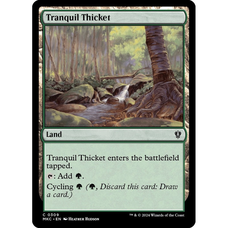 Tranquil Thicket [Murders at Karlov Manor Commander]