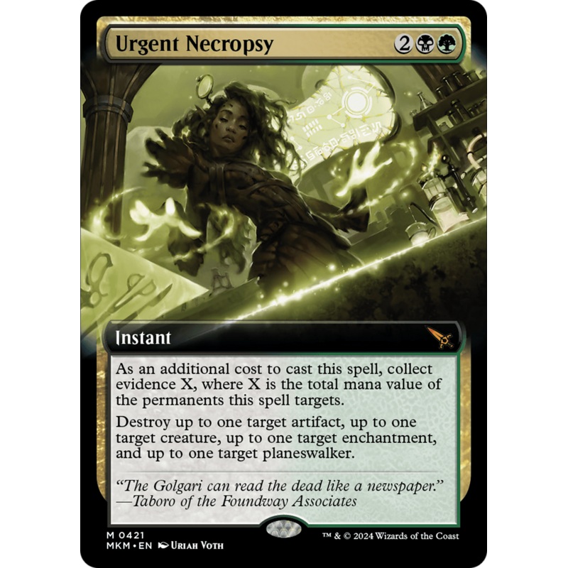 Urgent Necropsy (Extended Art) [Murders at Karlov Manor]