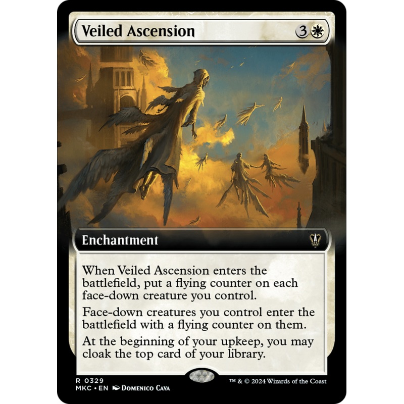 Veiled Ascension (Extended Art) [Murders at Karlov Manor Commander]