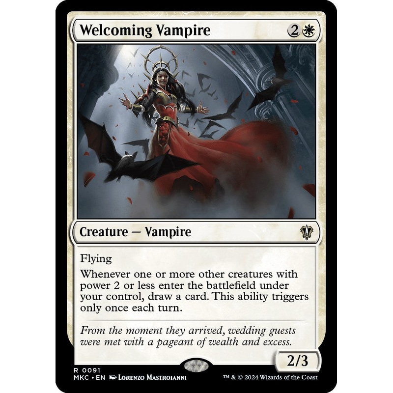 Welcoming Vampire [Murders at Karlov Manor Commander]