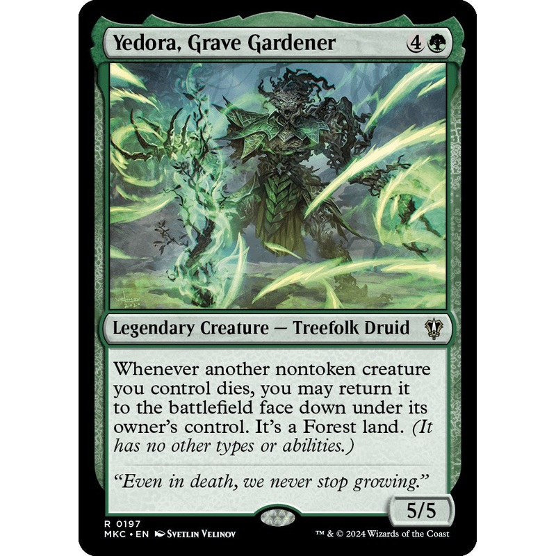 Yedora, Grave Gardener [Murders at Karlov Manor Commander]