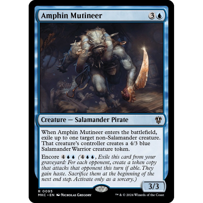 Amphin Mutineer [Murders at Karlov Manor Commander]