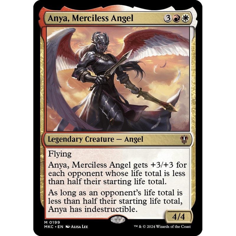 Anya, Merciless Angel [Murders at Karlov Manor Commander]