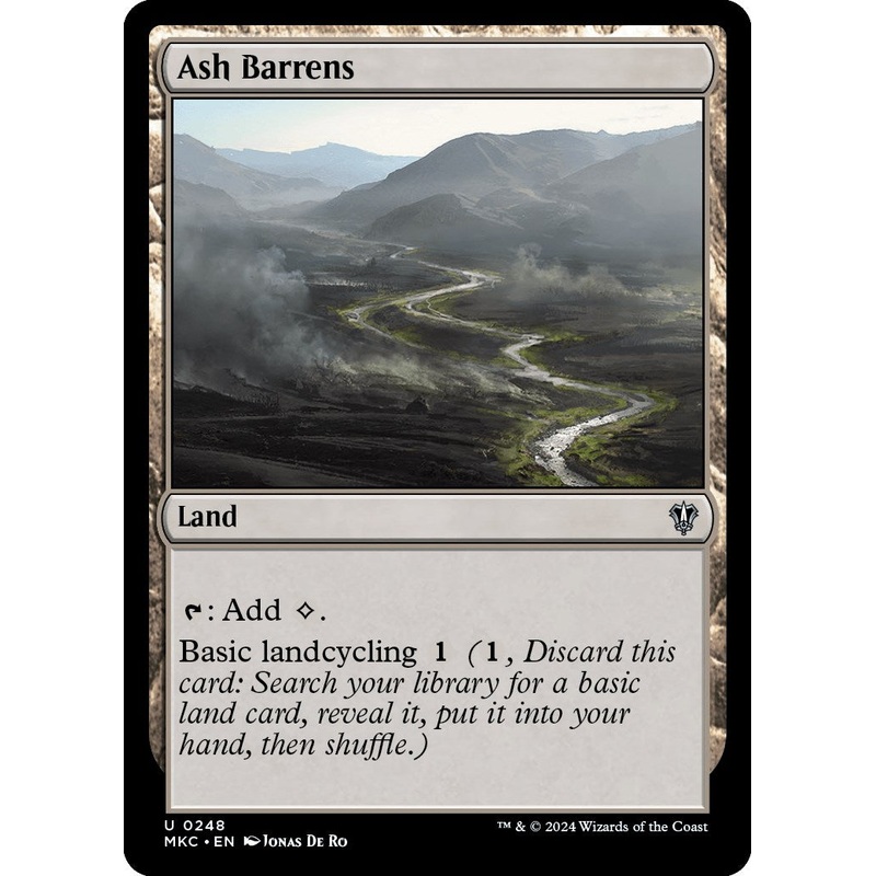 Ash Barrens [Murders at Karlov Manor Commander]