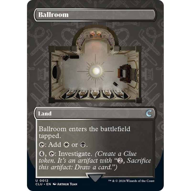 Ballroom (Borderless) [Ravnica: Clue Edition]