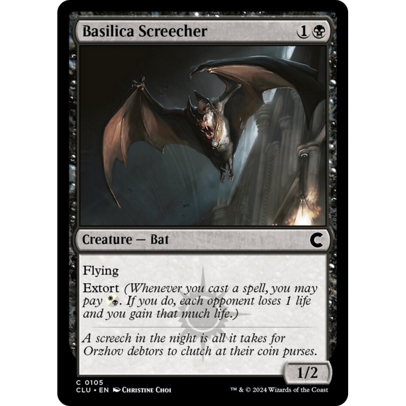 Basilica Screecher [Ravnica: Clue Edition]