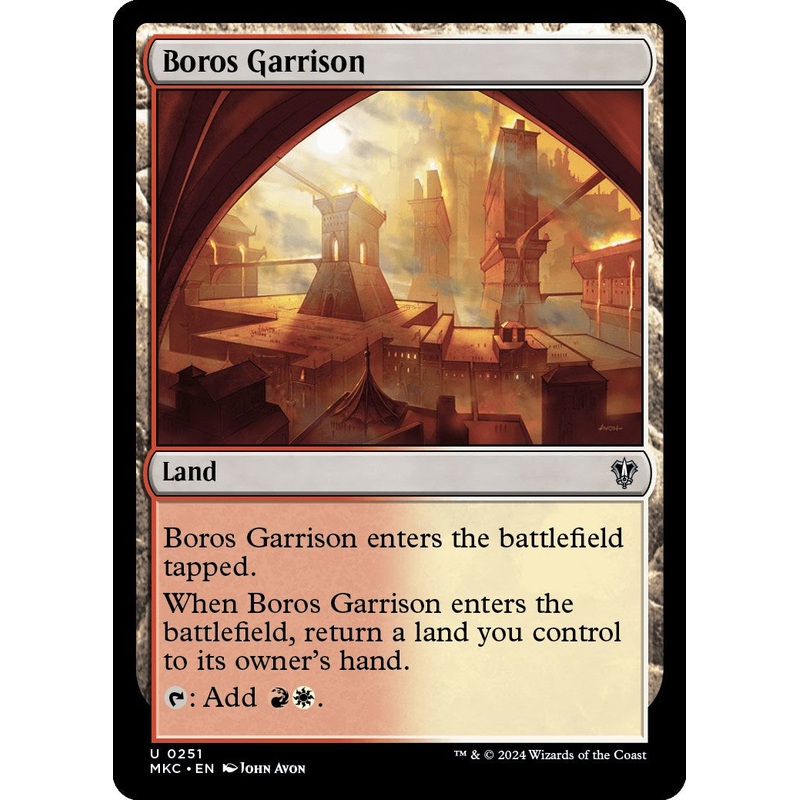 Boros Garrison [Murders at Karlov Manor Commander]