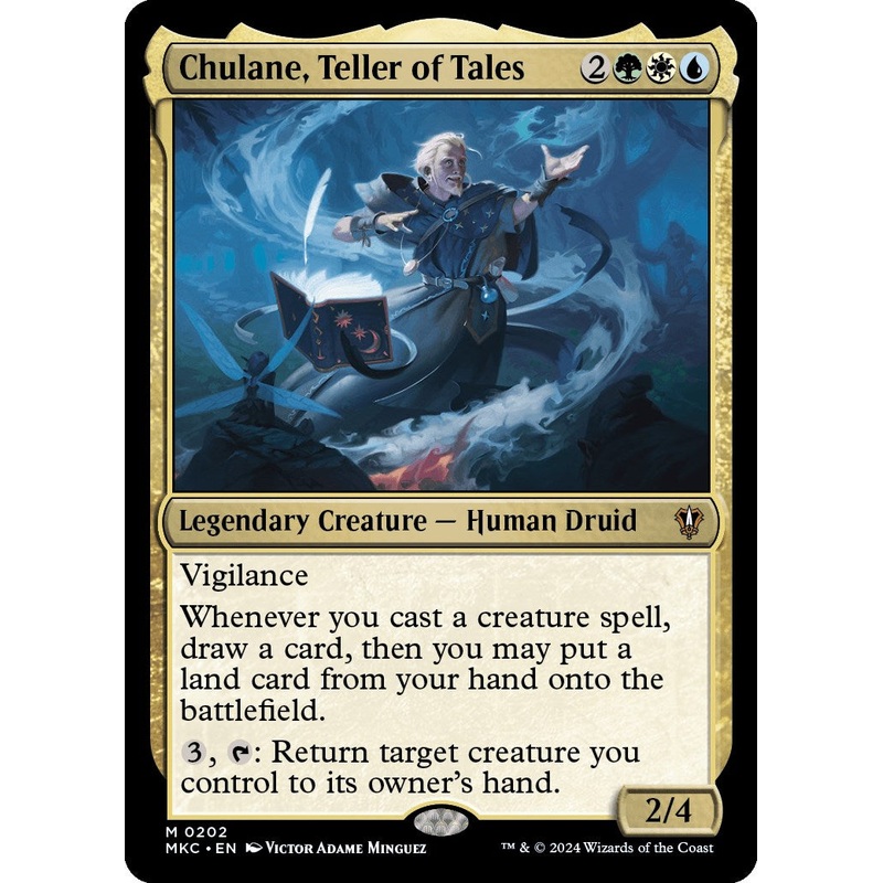 Chulane, Teller of Tales [Murders at Karlov Manor Commander]