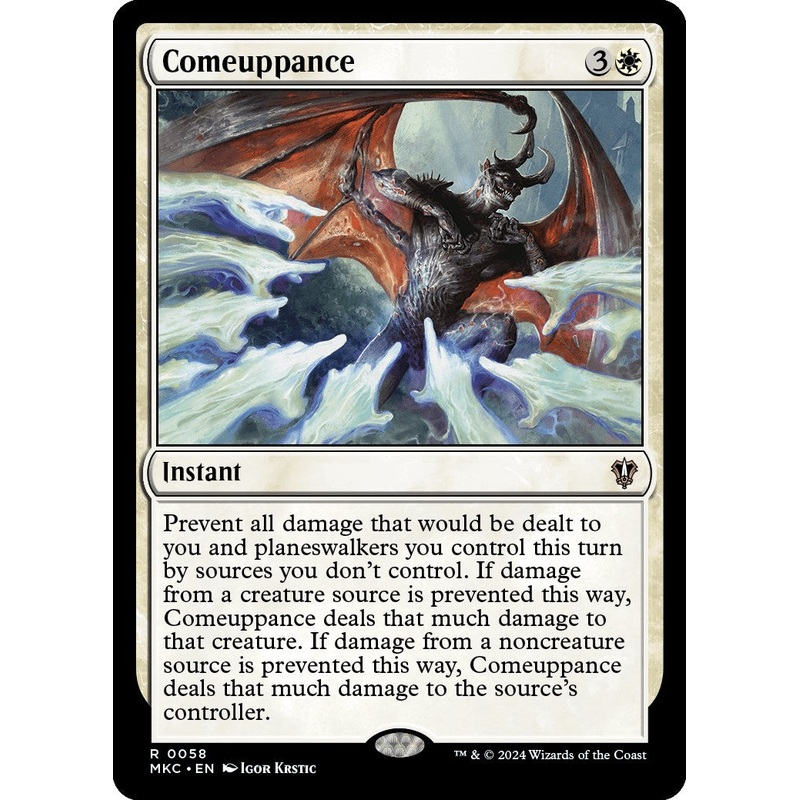 Comeuppance [Murders at Karlov Manor Commander]