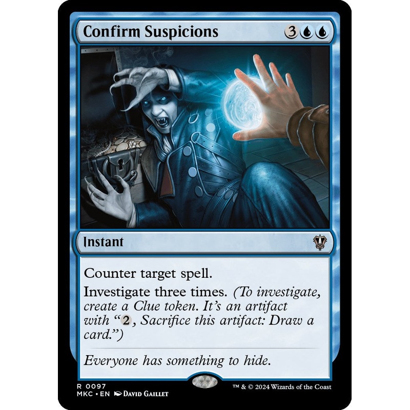 Confirm Suspicions [Murders at Karlov Manor Commander]