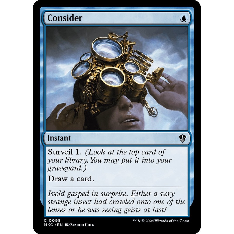 Consider [Murders at Karlov Manor Commander]