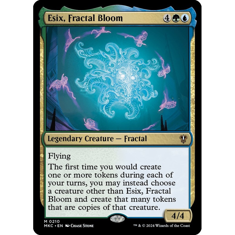 Esix, Fractal Bloom [Murders at Karlov Manor Commander]