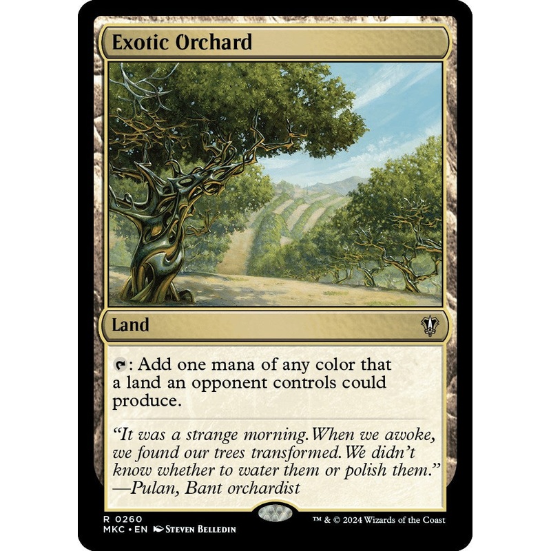 Exotic Orchard [Murders at Karlov Manor Commander]