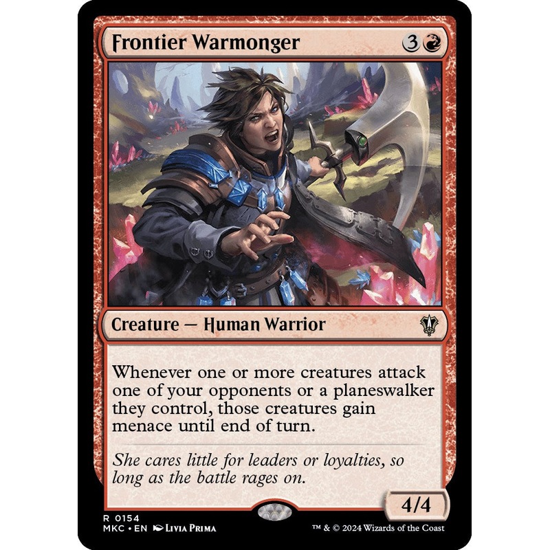 Frontier Warmonger [Murders at Karlov Manor Commander]