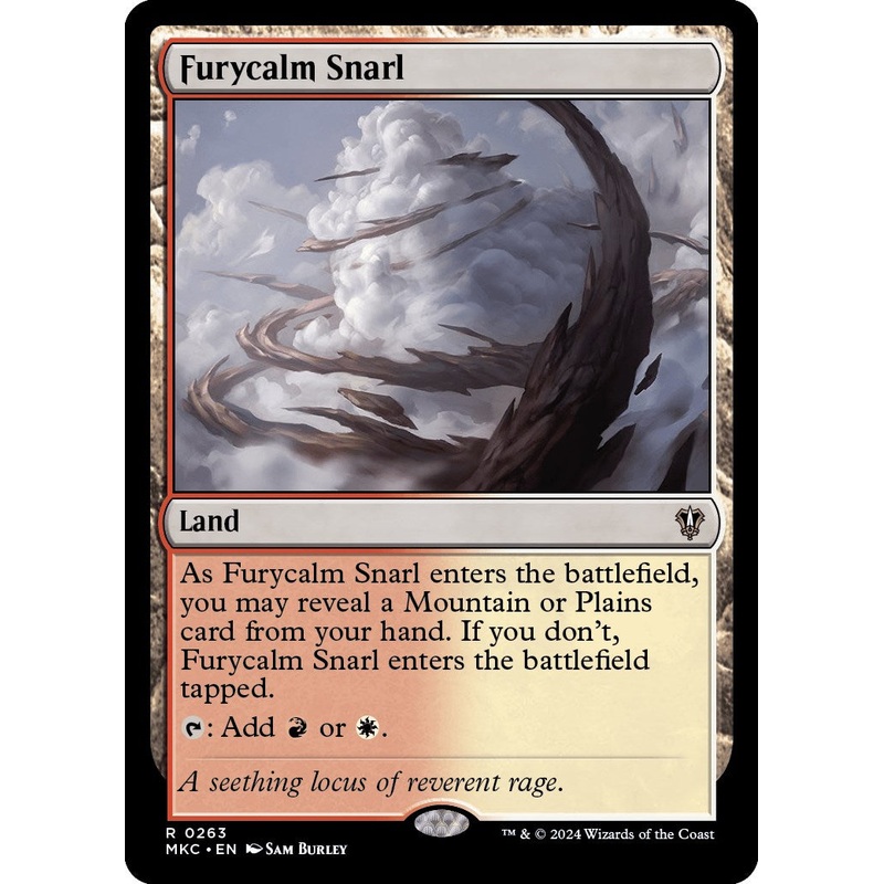 Furycalm Snarl [Murders at Karlov Manor Commander]