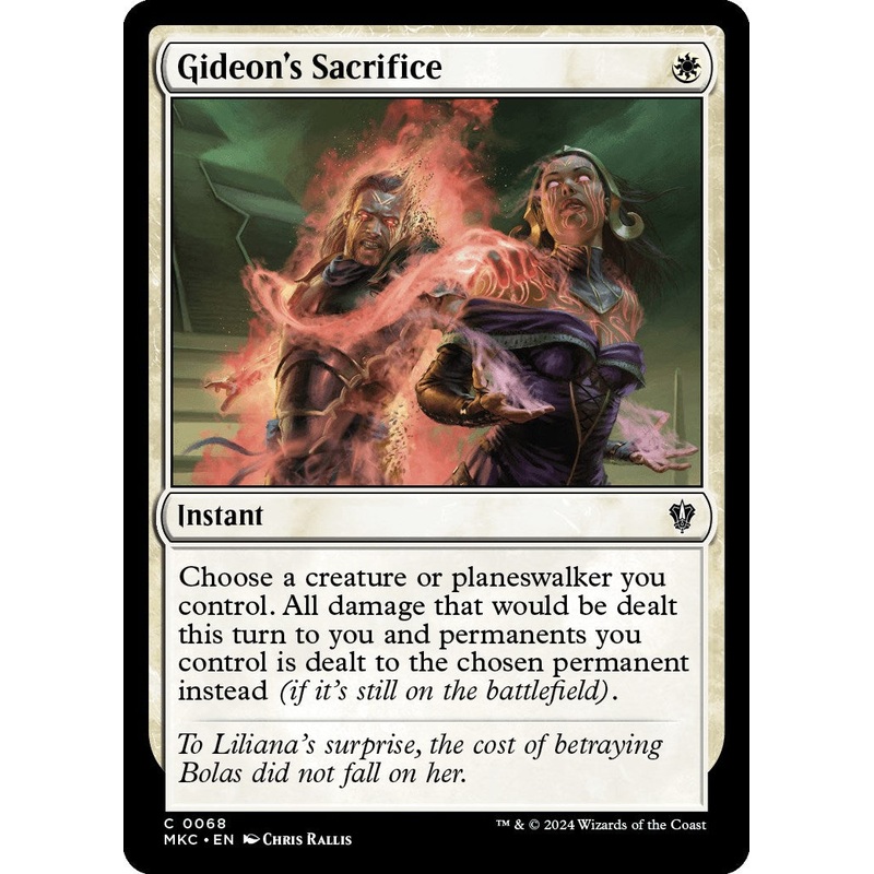 Gideon's Sacrifice [Murders at Karlov Manor Commander]