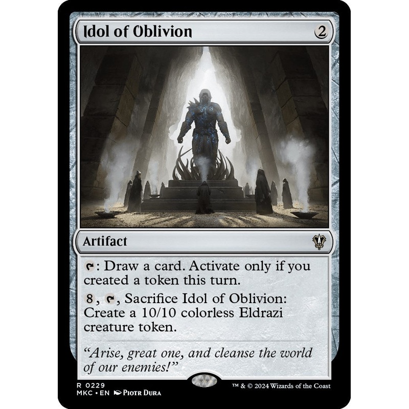 Idol of Oblivion [Murders at Karlov Manor Commander]