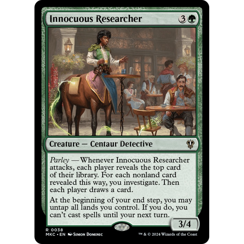 Innocuous Researcher [Murders at Karlov Manor Commander]