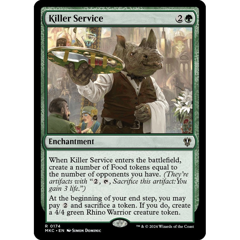 Killer Service [Murders at Karlov Manor Commander]