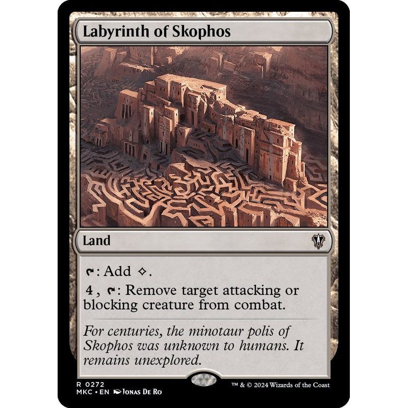 Labyrinth of Skophos [Murders at Karlov Manor Commander]