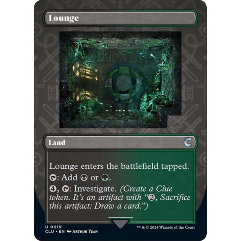 Lounge (Borderless) [Ravnica: Clue Edition]