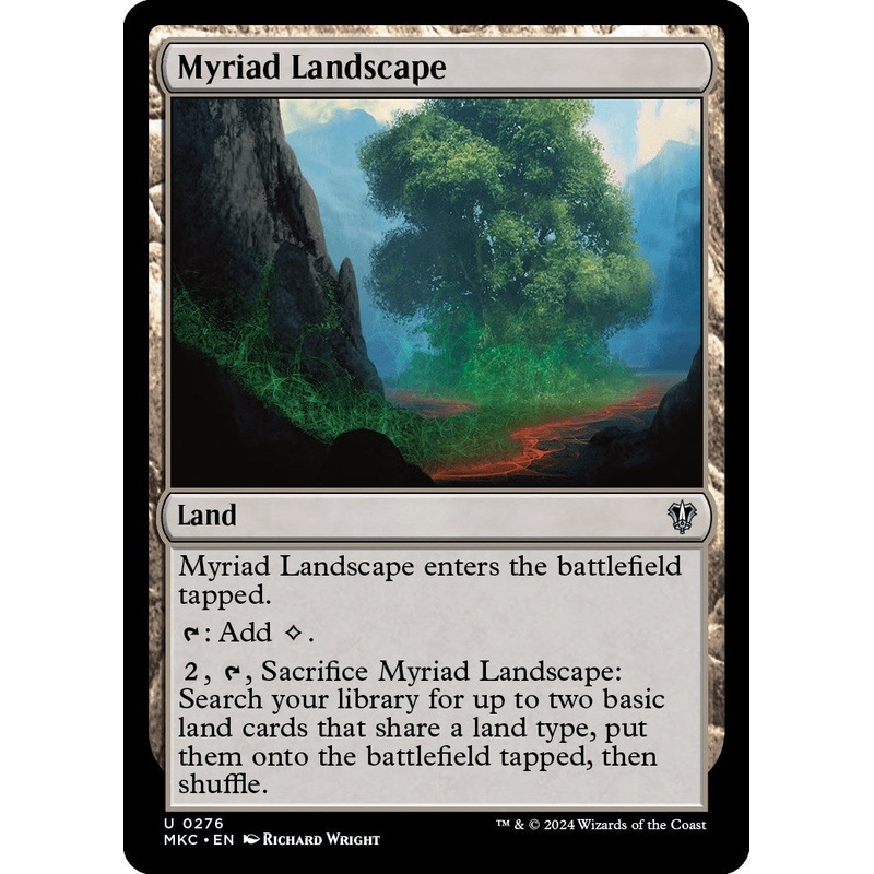 Myriad Landscape [Murders at Karlov Manor Commander]